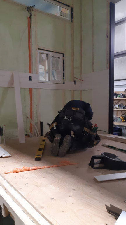 Insul-Foam Calgary Tiny Home Spray Foam Insulaition Project