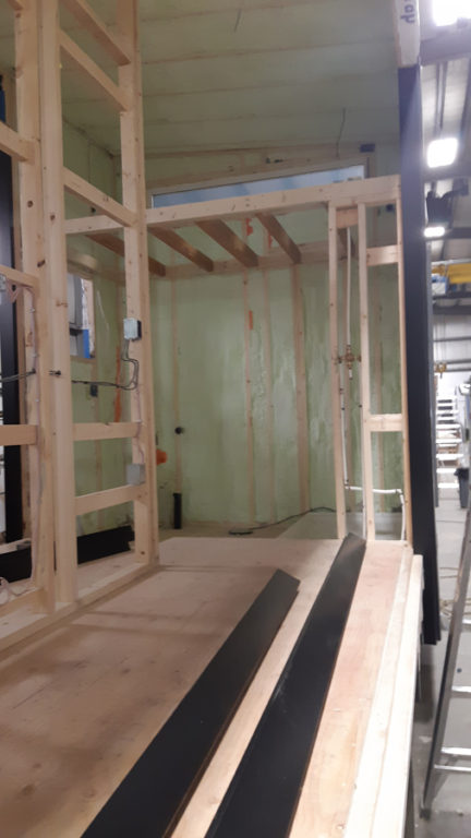 Insul-Foam Calgary Tiny Home Spray Foam Insulaition Project