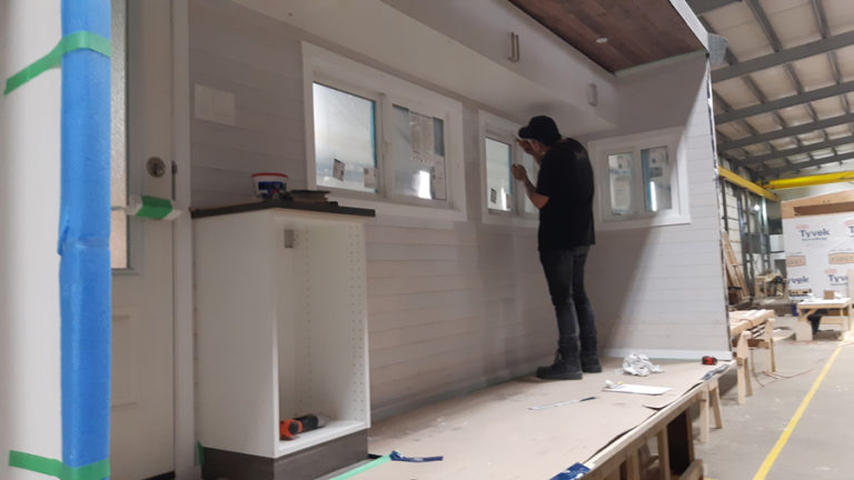 Insul-Foam Calgary Tiny Home Spray Foam Insulaition Project