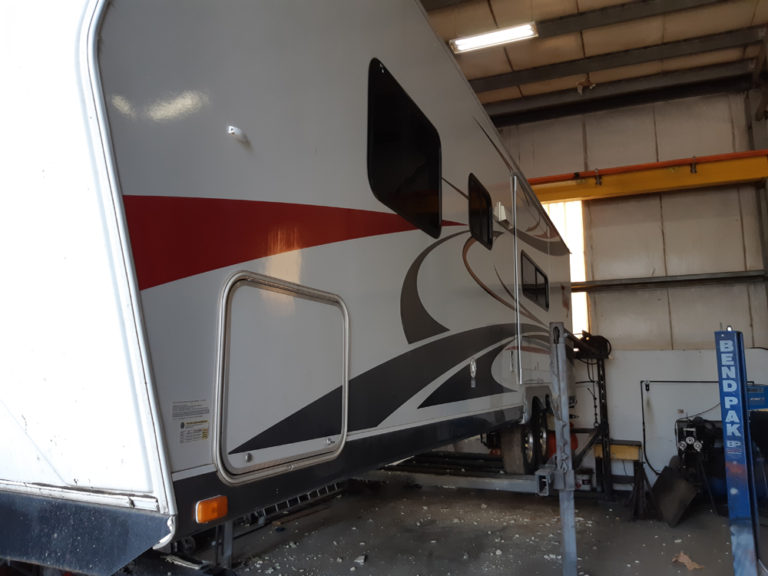Insulfoam Spray Foam Motor Home
