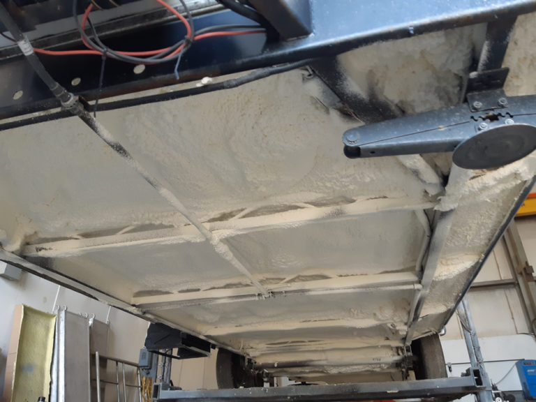 Insulfoam Spray Foam Motor Home