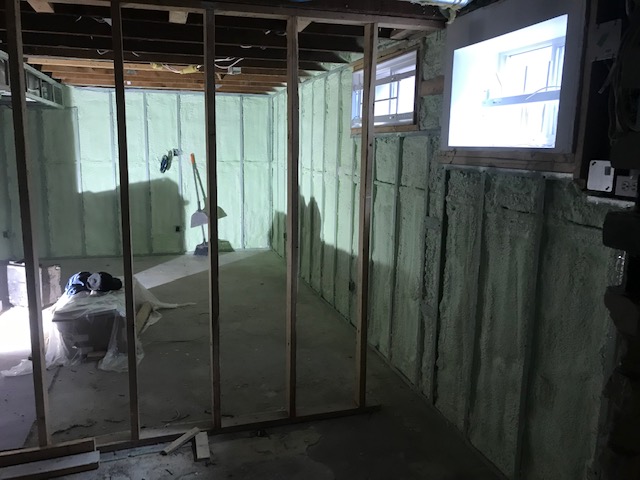 Insulfoam Basement Cell Spray Foam Insulation