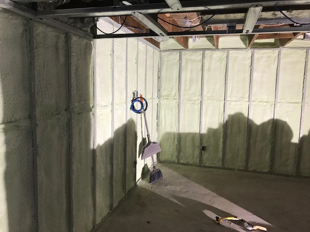 Insulfoam Basement Cell Spray Foam Insulation