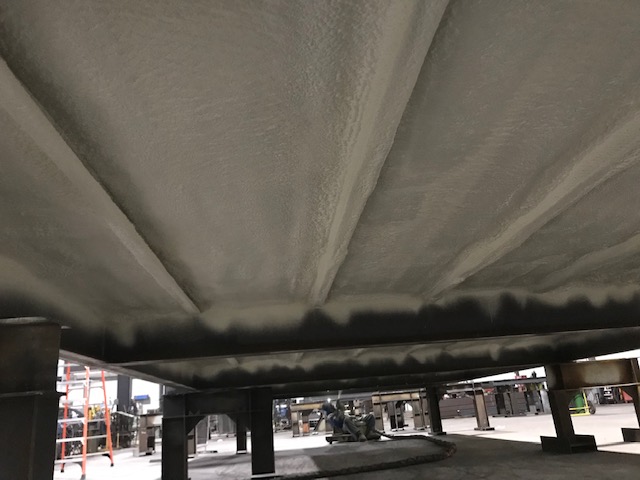 Insulfoam Spray Foam Application Oil & Gas Skid