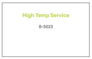High-Temp-Service