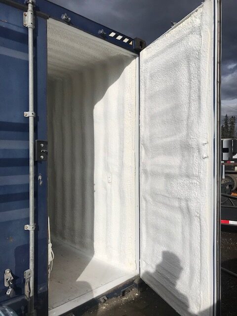 Insul Foam Services Calgary, AB Sea Can Insulation