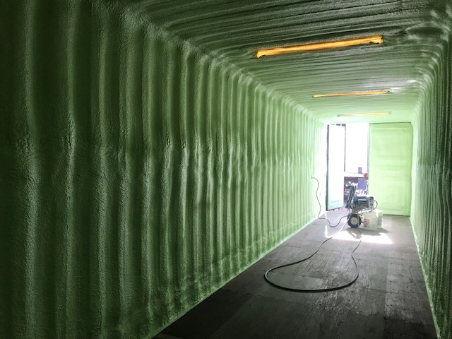 Insul Foam Services Calgary, AB Sea Can Insulation