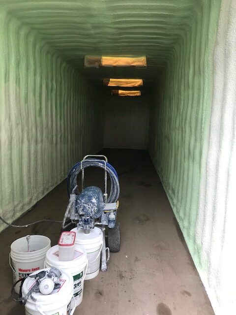 Insul Foam Services Calgary, AB Sea Can Insulation